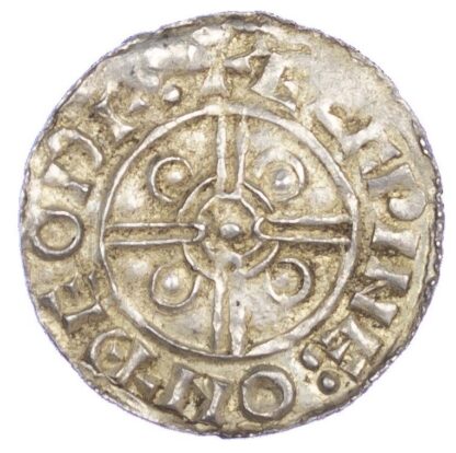 Canute (1016-35), Penny, Helmet type, Thetford mint,