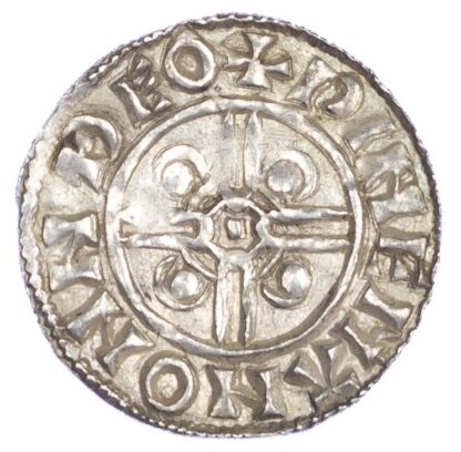 Canute (1016-35), Penny, Helmet type, Thetford mint