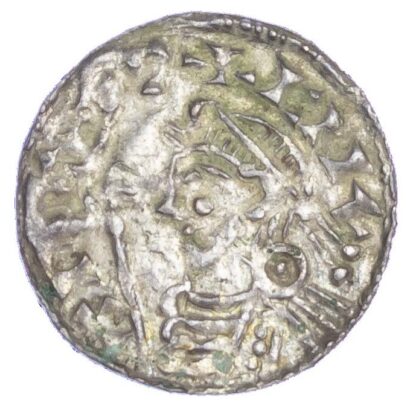 Canute (1016-35), Penny, Short cross type, Canterbury Mint