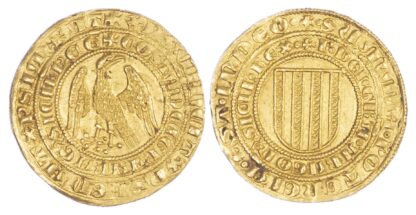 Italy, Sicily, Pietro & Costanza (1282-5), Pierreale d’Oro - rare, superb