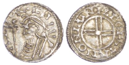 Canute (1016-35), Penny, Short cross type, London Mint