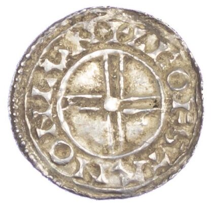 Canute (1016-35), Penny, Short cross type, London Mint
