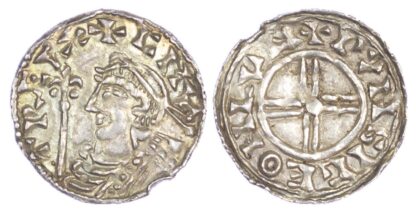 Canute (1016-35), Penny, Short cross type, London Mint