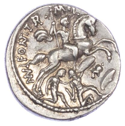 Mn. Fonteius, Silver Denarius
