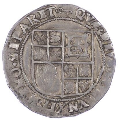 James I (1603-1625), Shilling, Second coinage, fifth bust, mm Key (Rare)