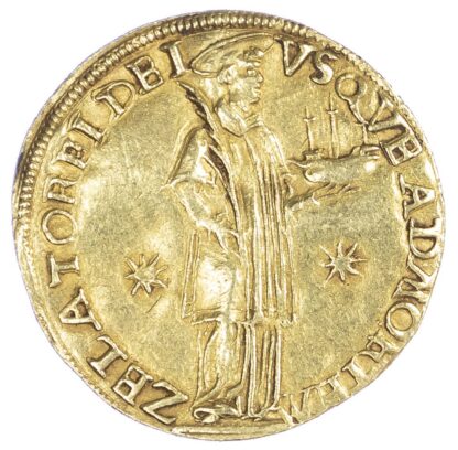 Portugal, João III (1521-57), gold São Vicente / 1,000-Reais, 1555