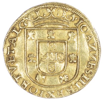 Portugal, João III (1521-57), gold São Vicente / 1,000-Reais, 1555