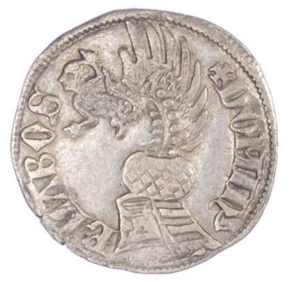 Italy, Milano, Barnabò Visconti (1378-1385), silver Pegione