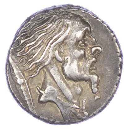 L. Hostilius Saserna, Silver Denarius