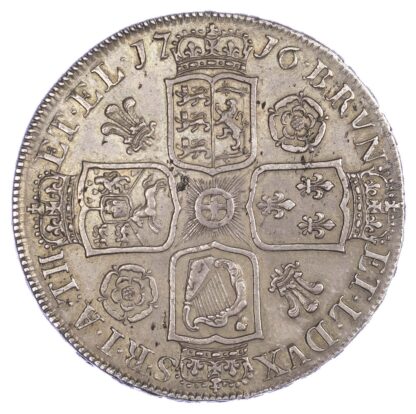 George I (1714-27), Crown, 1716, Roses & Plumes