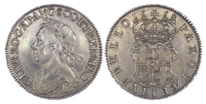 Oliver Cromwell (1656-1658), Halfcrown, 1658