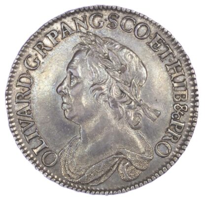 Oliver Cromwell (1656-1658), Halfcrown, 1658