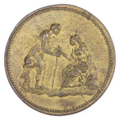 Warwickshire, BIRMINGHAM, Workhouse, Gimblett's brass Two Shillings and Sixpence, 1788