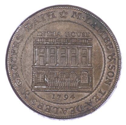 Somerset, BATH, M. Lambe & Son, AE penny