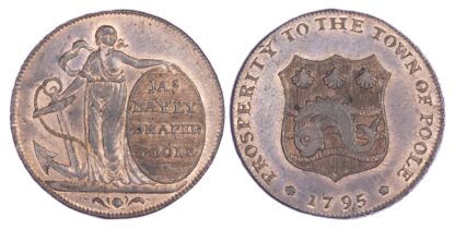 Dorset, POOLE, James Bayly, AE Halfpenny, 1795