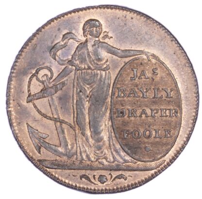 Dorset, POOLE, James Bayly, AE Halfpenny, 1795