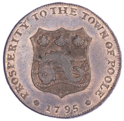 Dorset, POOLE, James Bayly, AE Halfpenny, 1795