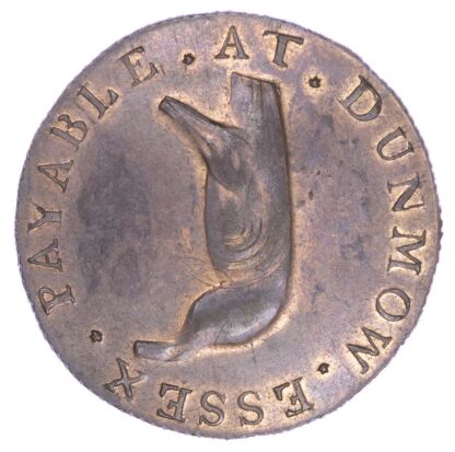 Essex, DUNMOW, Spence’s mule AE Halfpenny