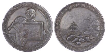 London, St MARTINS LANE, Philip Ratley, AE Halfpenny, 1795