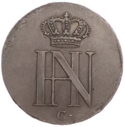 Germany, Westphalia, Hieronymus Napoleon (1807-1813), copper 2 Pfennige