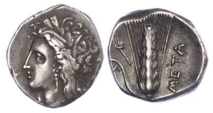 Lucania, Metapontum, Silver Nomos