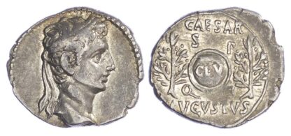 Augustus, Silver Denarius