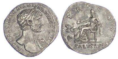 Hadrian, Silver Denarius