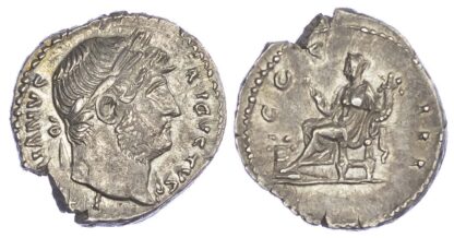 Hadrian, Silver Denarius