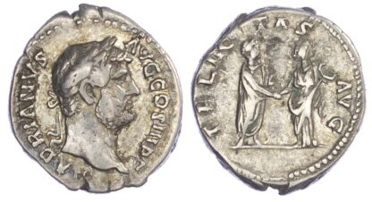 Hadrian, Silver Denarius