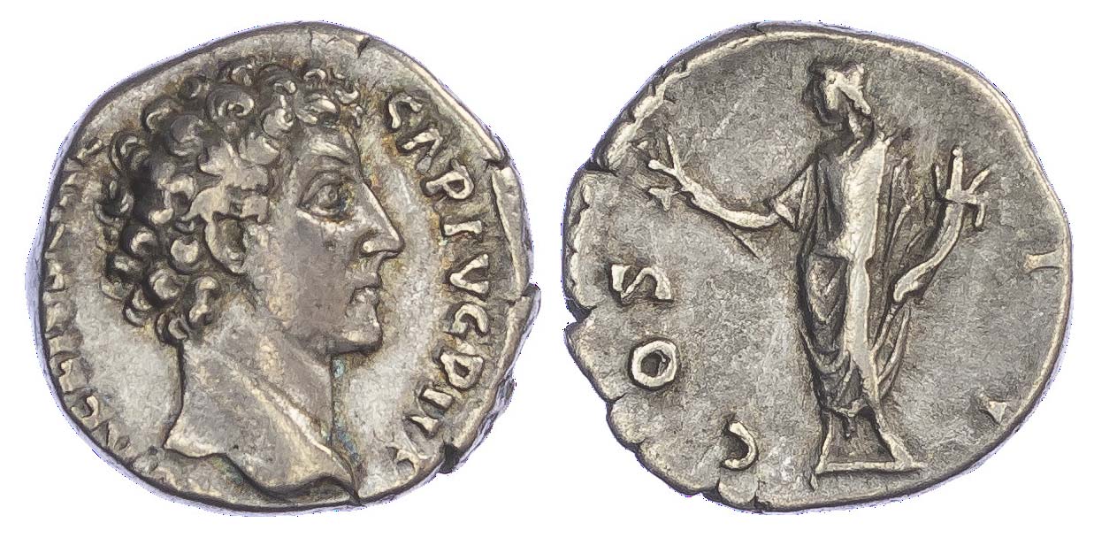 Marcus Aurelius, Silver Denarius | Baldwin's