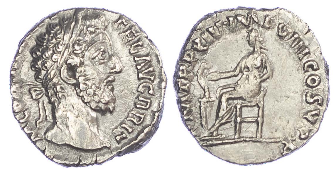 Commodus, Silver Denarius