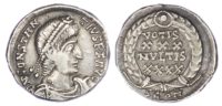 Constantius II, Silver Siliqua