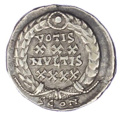 Constantius II, Silver Siliqua