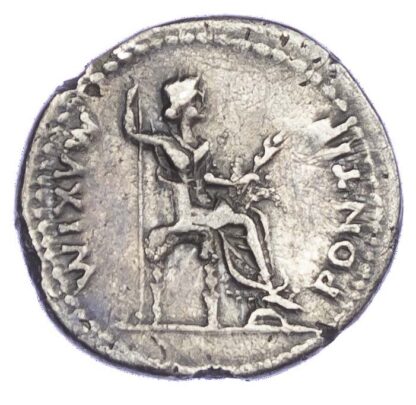 Tiberius, Silver Denarius, 'Tribute Penny'