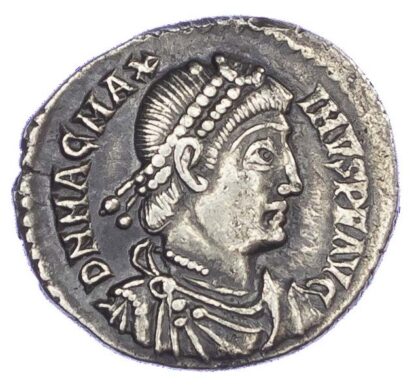Magnus Maximus, Silver Siliqua