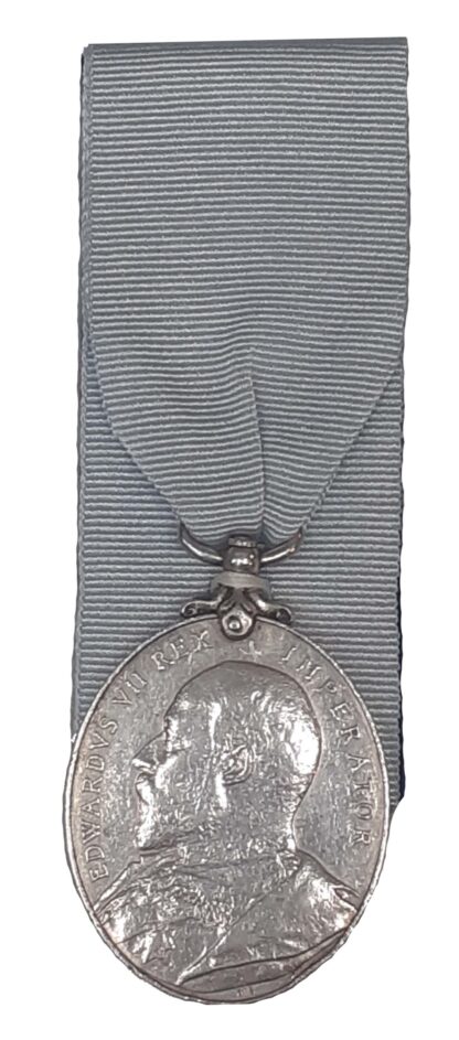 Militia Long Service and Good Conduct Medal, EVII, to Private W. Ingram