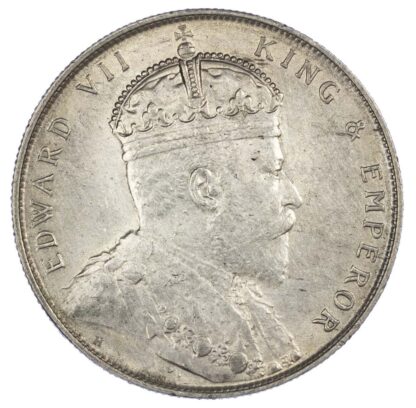 Straits Settlements, Edward VII (1901-1910), silver Dollar, 1907
