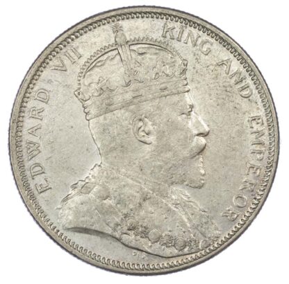 Straits Settlements, Edward VII (1901-10), silver Dollar, 1903 - incuse mintmark