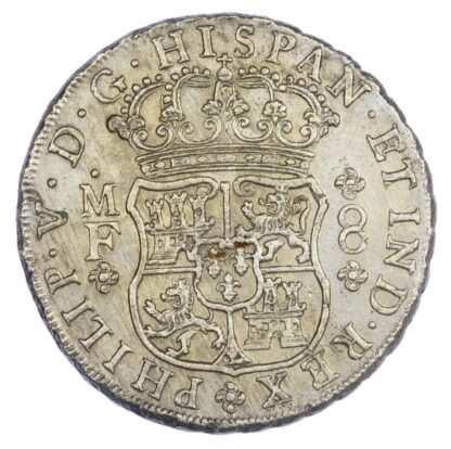 Mexico (colonial), Philip V (1700-1746), silver 8 Reales, Mexico City mint, 1738
