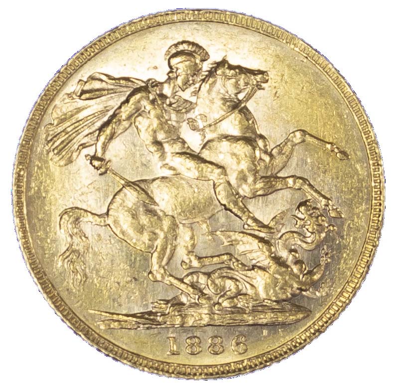 Victoria, 1886M Sovereign