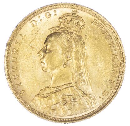 Victoria, 1892S Sovereign