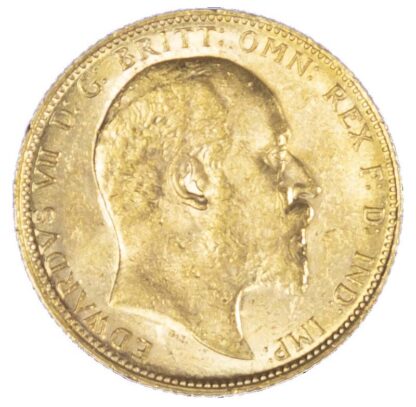 Edward VII, 1908M Sovereign