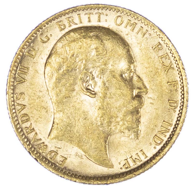 Edward VII, 1908S Sovereign