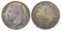 Germany, Württemberg, Wilhelm I (1816-1864), silver ½ Gulden