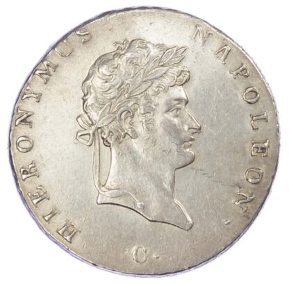 Germany, Westphalia, Hieronymus Napoleon (1807-1813), silver 2/3 Taler