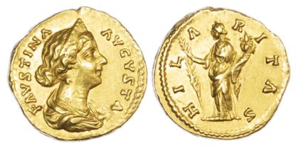 Faustina Junior, Gold Aureus