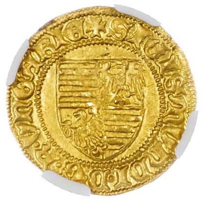 Hungary, Sigismund (1387-1437), gold Goldgulden, early issue - MS 64