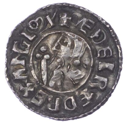 Aethelred II (978-1016), Penny, Crux type (c.991-997) London, Leofstan moneyer