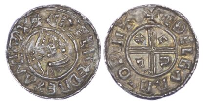 Aethelred II (978-1016), Penny, Crux type (c.991-997), Winchester, moneyer Aethelgar
