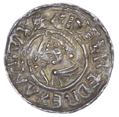 Aethelred II (978-1016), Penny, Crux type (c.991-997), Winchester, moneyer Aethelgar